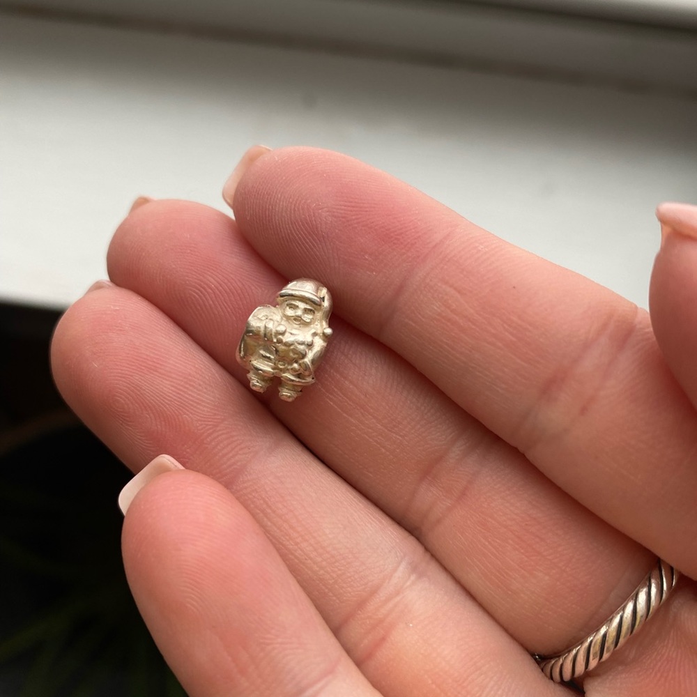 Santa pandora charm